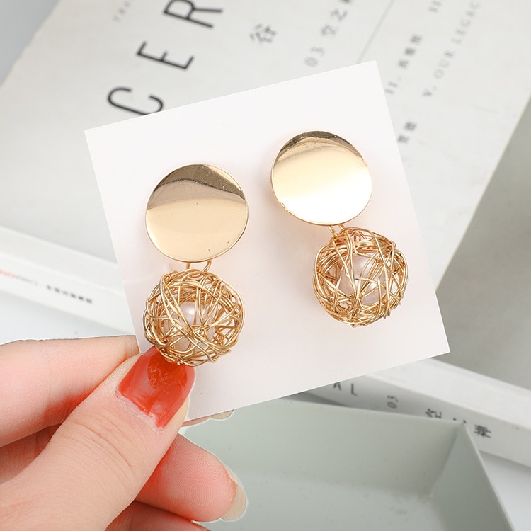 Women's Large Geometric Earrings Women's Large Geometric Earrings