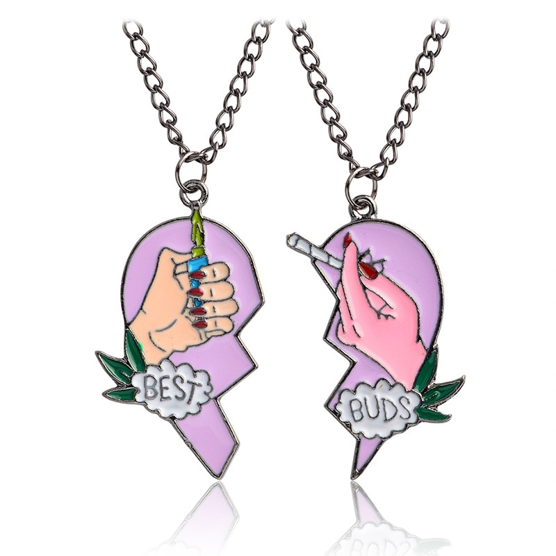 Couple Pendant Necklace Set