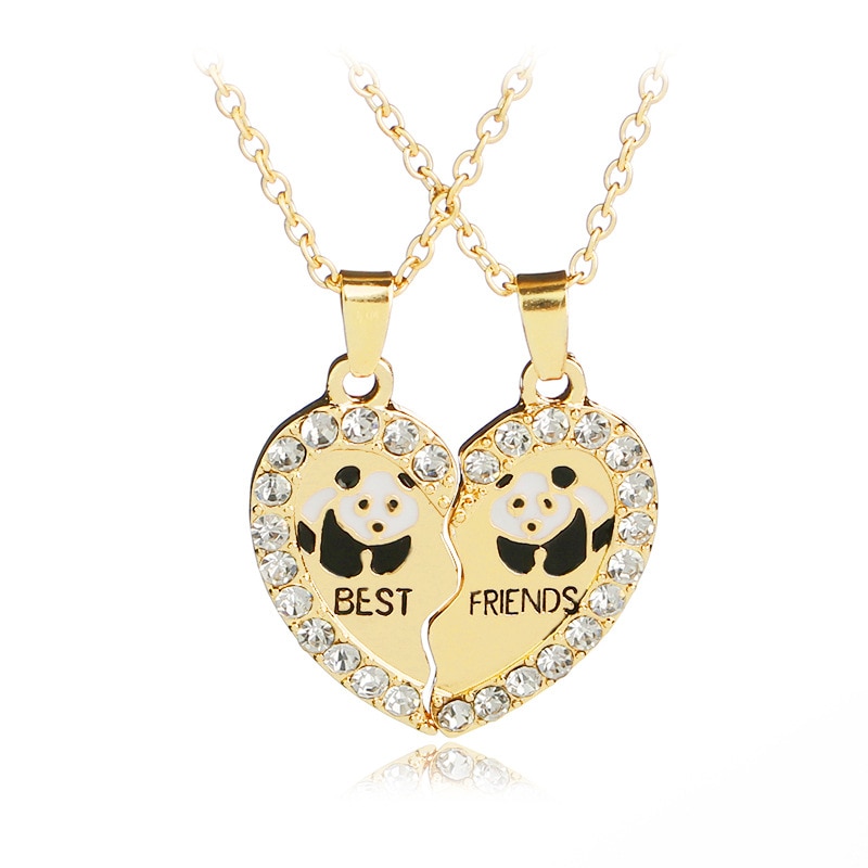 Couple Pendant Necklace Set