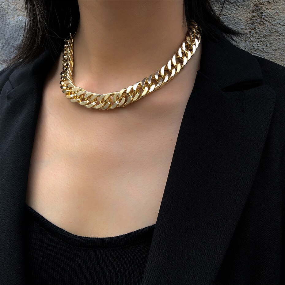 Simple Short Choker Necklaces
