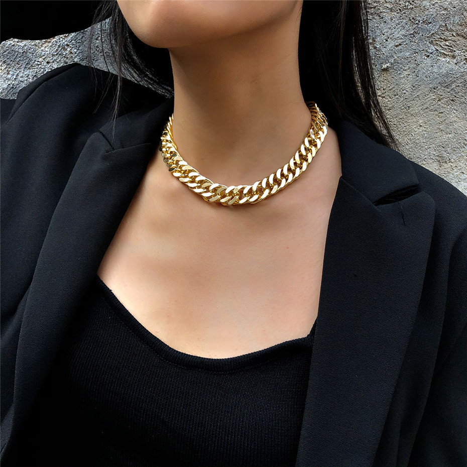Simple Short Choker Necklaces