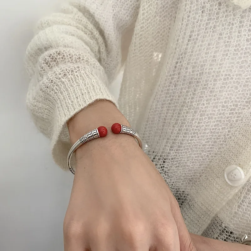 925 Sterling Silver Irregular Geometry Texture Bangle Bracelet for Women Girl Minimalism Jewelry Gift Dropshipping 925 Sterling Silver Irregular Geometry Texture Bangle Bracelet for Women Girl Minimalism Jewelry Gift Dropshipping