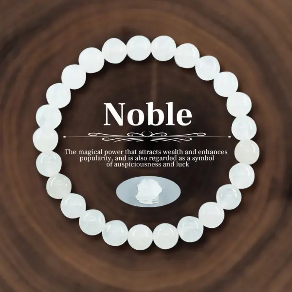 JD Natural Stone Jasper Quartz Beaded Wealth Lucky Bracelets for Women Men Classic Simple Stretch Bangles Yoga Healing Gifts
