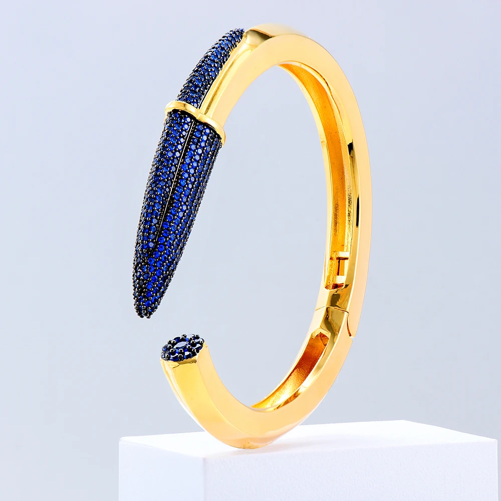 GODKI Trendy Pencil Designs Bangle Cuff For Women Wedding Full Cubic Zircon Crystal CZ Dubai Silver Color Party Bracelet 2026 GODKI Trendy Pencil Designs Bangle Cuff For Women Wedding Full Cubic Zircon Crystal CZ Dubai Silver Color Party Bracelet 2026