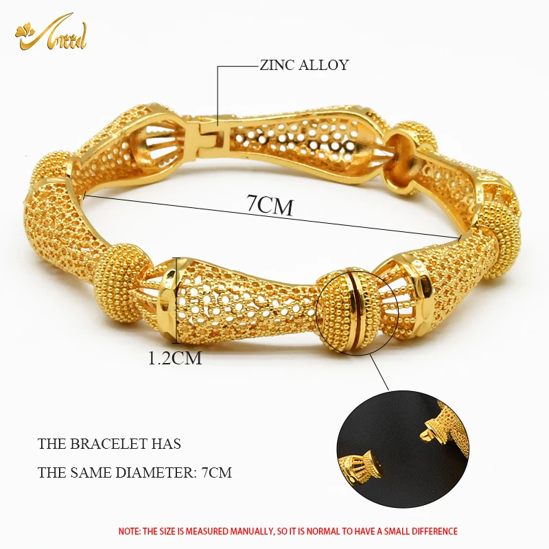 ANIID Women Charm Bracelet Bangle 24K Gold Color Jewelry Dubai Flower Bangle Brand African Designer Ethiopian Hawaiian Jewelry ANIID Women Charm Bracelet Bangle 24K Gold Color Jewelry Dubai Flower Bangle Brand African Designer Ethiopian Hawaiian Jewelry