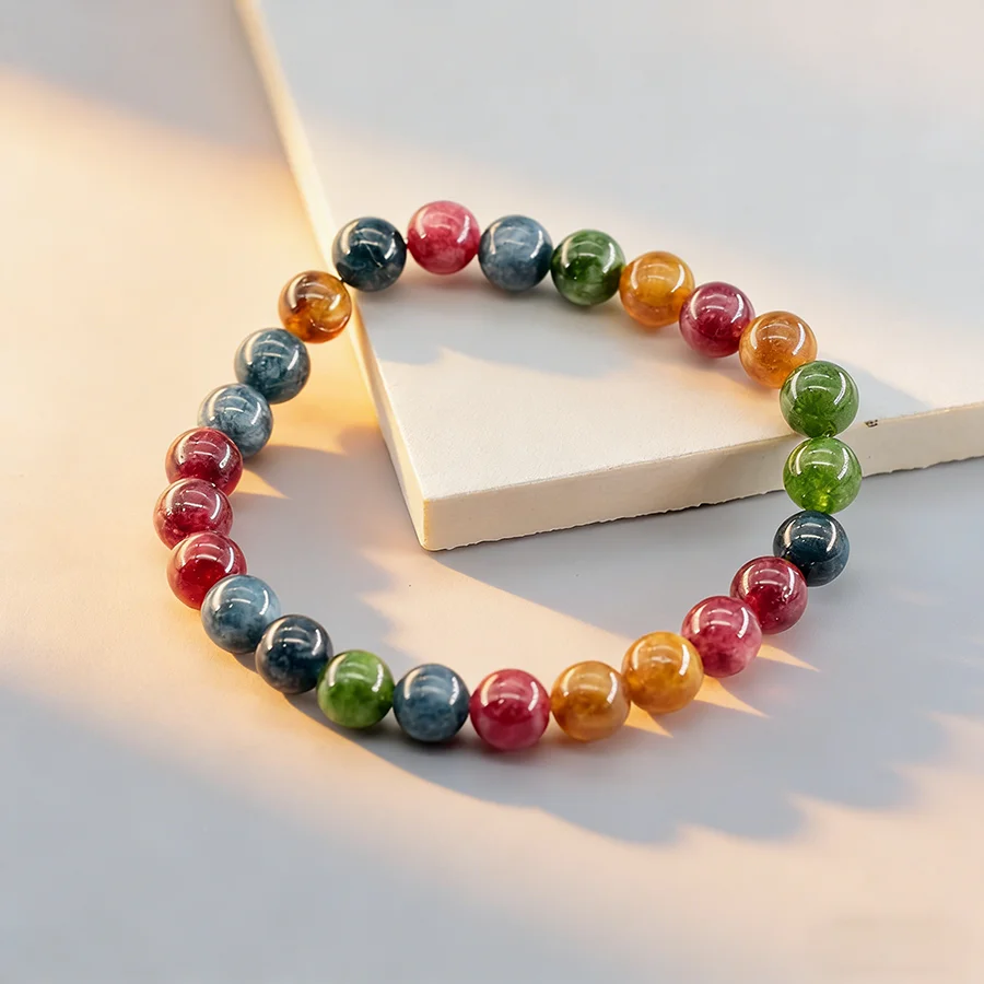 5A Natural Stone Aquamarine Blue Chalcedony Beads Bracelets Women Original Reiki Healing Round Stone Strand Bangles Friend Gift 5A Natural Stone Aquamarine Blue Chalcedony Beads Bracelets Women Original Reiki Healing Round Stone Strand Bangles Friend Gift