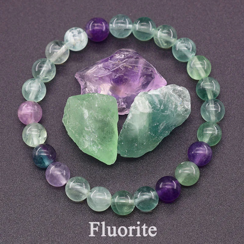 Indian Agate Bead Women Bracelet Made of Natrual Stone Colorful Crystal Agate Strand Bracelet Energy Healing Yoga Jewelry Gift