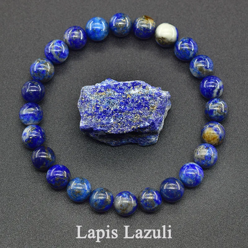 Indian Agate Bead Women Bracelet Made of Natrual Stone Colorful Crystal Agate Strand Bracelet Energy Healing Yoga Jewelry Gift