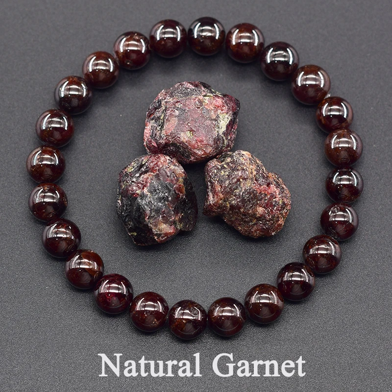 Indian Agate Bead Women Bracelet Made of Natrual Stone Colorful Crystal Agate Strand Bracelet Energy Healing Yoga Jewelry Gift