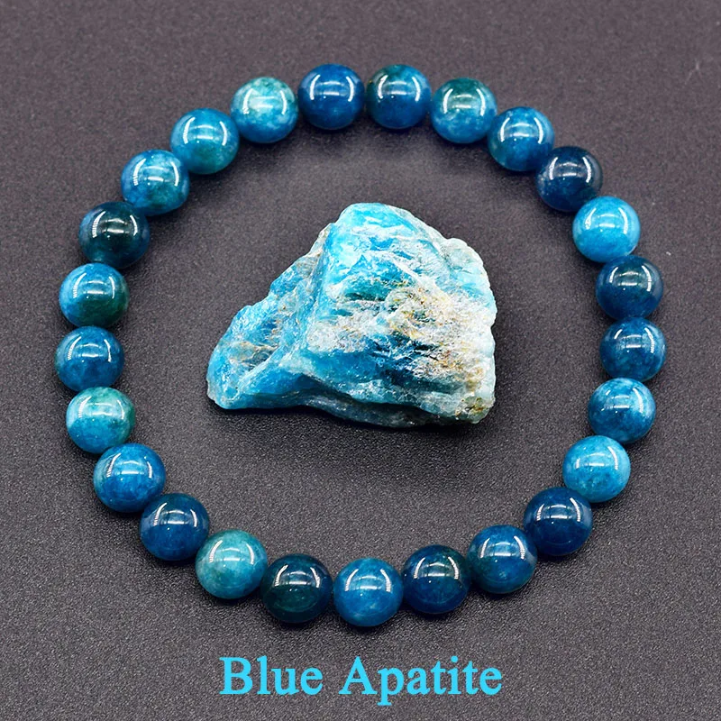 Indian Agate Bead Women Bracelet Made of Natrual Stone Colorful Crystal Agate Strand Bracelet Energy Healing Yoga Jewelry Gift