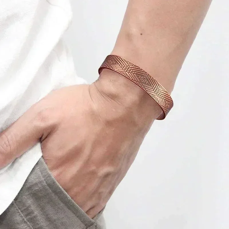 Pure Copper Magnetic Bracelet Men Arthritis Adjustable Magnets Women Cuff Therapy Health Energy Bangles Dropshipping / Wholesale Pure Copper Magnetic Bracelet Men Arthritis Adjustable Magnets Women Cuff Therapy Health Energy Bangles Dropshipping / Wholesale