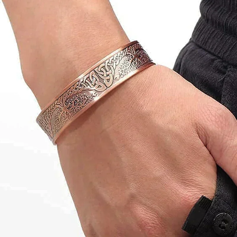Pure Copper Magnetic Bracelet Men Arthritis Adjustable Magnets Women Cuff Therapy Health Energy Bangles Dropshipping / Wholesale Pure Copper Magnetic Bracelet Men Arthritis Adjustable Magnets Women Cuff Therapy Health Energy Bangles Dropshipping / Wholesale