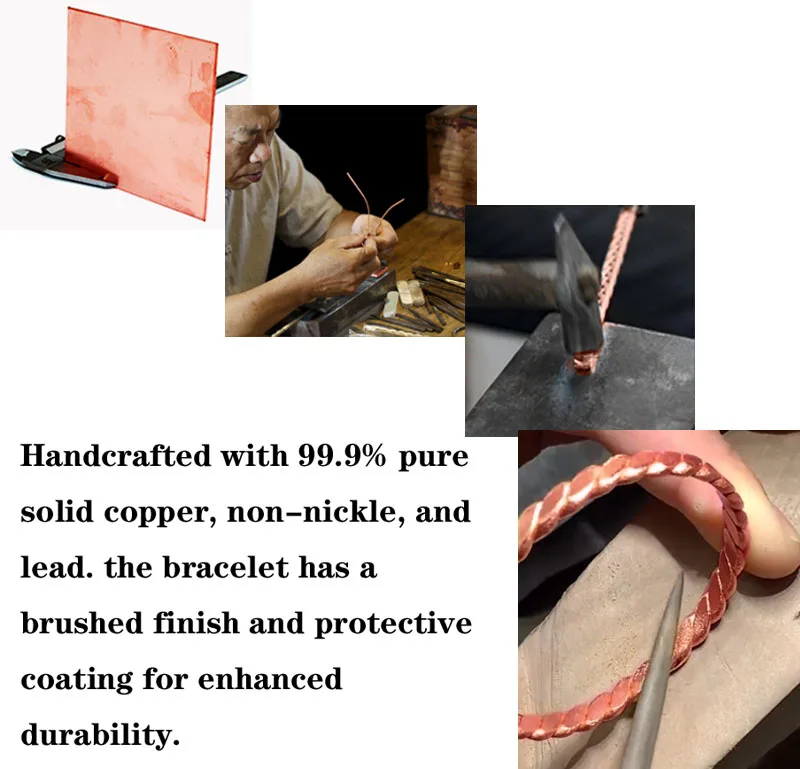Pure Copper Magnetic Bracelet Men Arthritis Adjustable Magnets Women Cuff Therapy Health Energy Bangles Dropshipping / Wholesale Pure Copper Magnetic Bracelet Men Arthritis Adjustable Magnets Women Cuff Therapy Health Energy Bangles Dropshipping / Wholesale