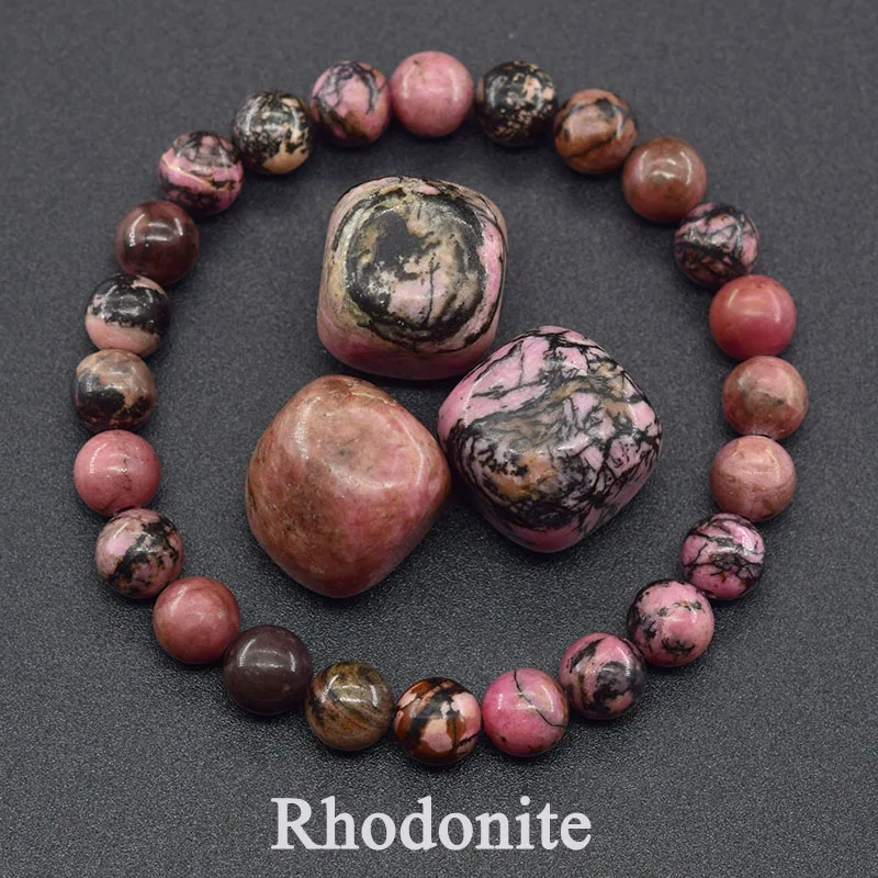 Original Reiki Blue Apatite Beads Bracelet Men Women Natural Lapis Lazuli Amethyst Yellow Tiger Eye Stone Beads Bracelet Jewelry