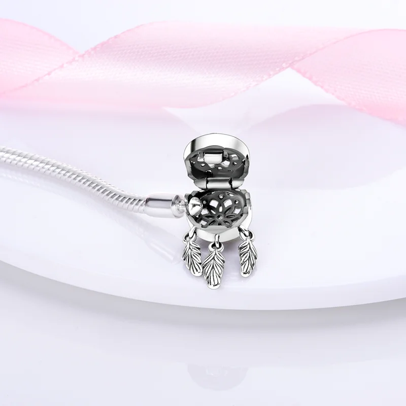 Bracelet Silver 925 Original 17-20CM Star Moon Sun Four Leaf Clover Green Zircon Bracelets Fit DIY Charms Birthday Jewelry Gifts
