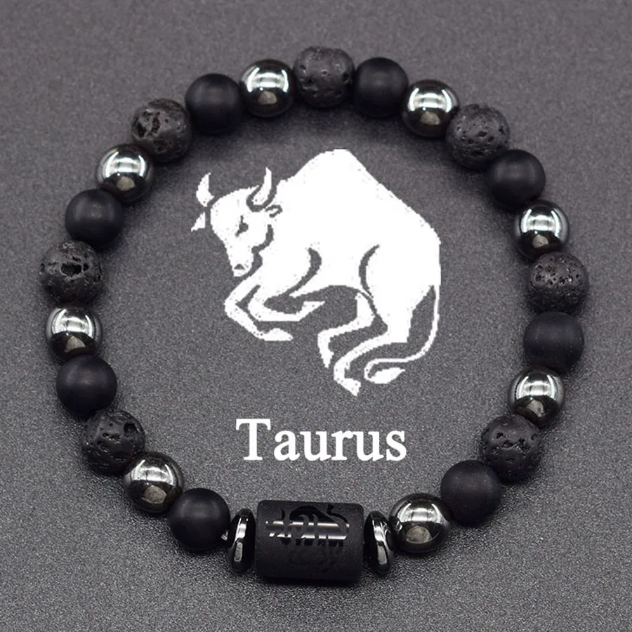 12 Zodiac Sign Bracelet Homme Constellation Bangle Natural Yellow Tiger Eye Stone Hematite Cancer Virgo Leo Libra Bracelet Women 12 Zodiac Sign Bracelet Homme Constellation Bangle Natural Yellow Tiger Eye Stone Hematite Cancer Virgo Leo Libra Bracelet Women