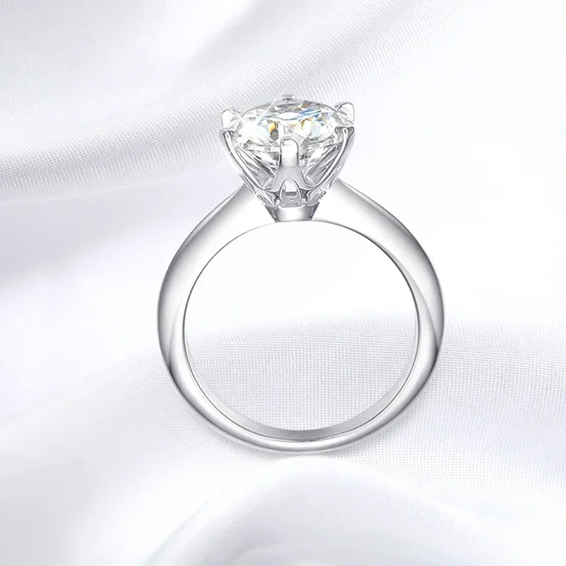 Smyoue Certified 1-5CT Moissanite Ring VVS1 Lab Diamond Solitaire Ring for Women Engagement Promise Wedding Band Jewelry Fine Smyoue Certified 1-5CT Moissanite Ring VVS1 Lab Diamond Solitaire Ring for Women Engagement Promise Wedding Band Jewelry Fine