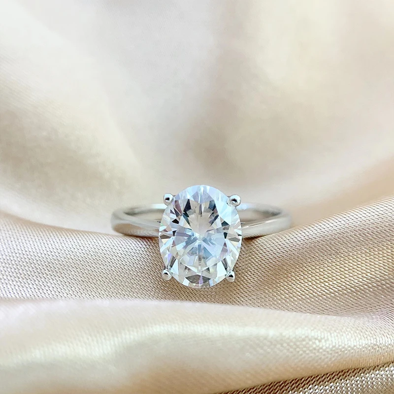 DJMAX 1-3Carat Oval/Radiant Cut D Color Moissanite Ring for Woman Original 925 Sterling Silver Engagement Wedding Ring 2025 DJMAX 1-3Carat Oval/Radiant Cut D Color Moissanite Ring for Woman Original 925 Sterling Silver Engagement Wedding Ring 2025