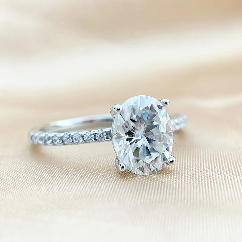 DJMAX 1-3Carat Oval/Radiant Cut D Color Moissanite Ring for Woman Original 925 Sterling Silver Engagement Wedding Ring 2025 DJMAX 1-3Carat Oval/Radiant Cut D Color Moissanite Ring for Woman Original 925 Sterling Silver Engagement Wedding Ring 2025