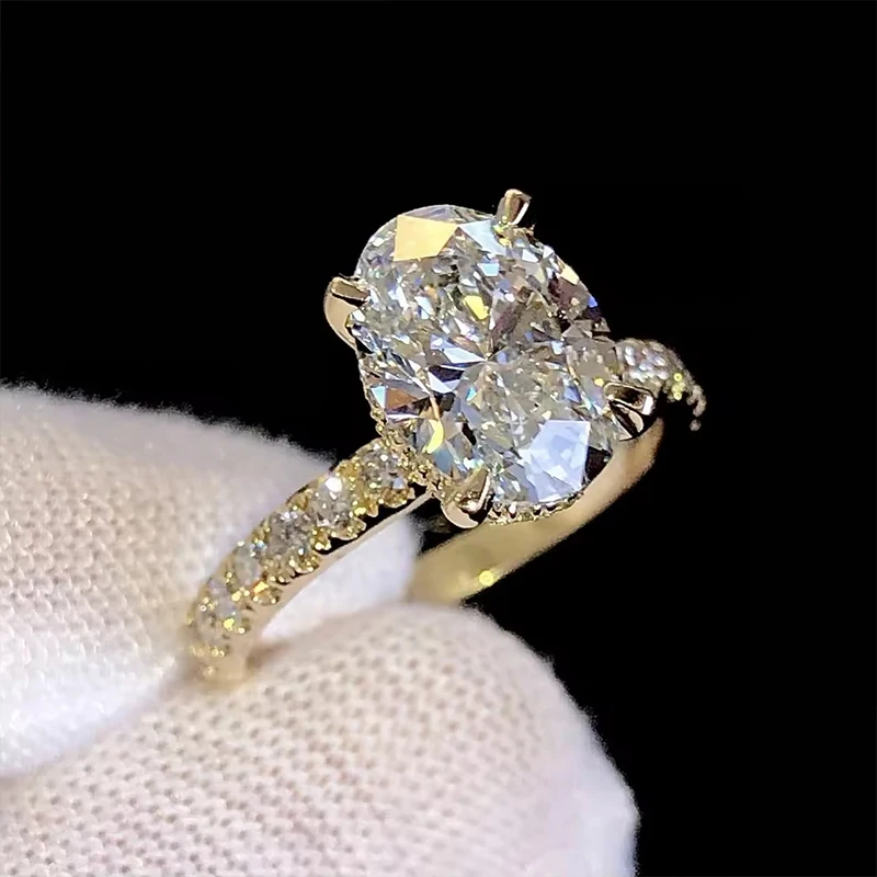 DJMAX 1-3Carat Oval/Radiant Cut D Color Moissanite Ring for Woman Original 925 Sterling Silver Engagement Wedding Ring 2025 DJMAX 1-3Carat Oval/Radiant Cut D Color Moissanite Ring for Woman Original 925 Sterling Silver Engagement Wedding Ring 2025