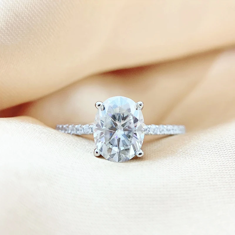 DJMAX 1-3Carat Oval/Radiant Cut D Color Moissanite Ring for Woman Original 925 Sterling Silver Engagement Wedding Ring 2025 DJMAX 1-3Carat Oval/Radiant Cut D Color Moissanite Ring for Woman Original 925 Sterling Silver Engagement Wedding Ring 2025