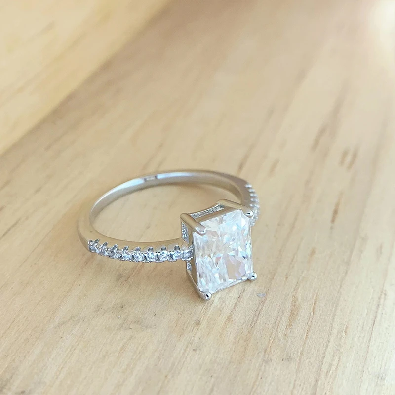 DJMAX 1-3Carat Oval/Radiant Cut D Color Moissanite Ring for Woman Original 925 Sterling Silver Engagement Wedding Ring 2025 DJMAX 1-3Carat Oval/Radiant Cut D Color Moissanite Ring for Woman Original 925 Sterling Silver Engagement Wedding Ring 2025