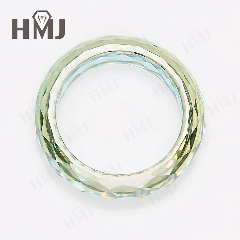 All Moissanite Ring Plain Band Green&Champagne&White&Black Anniversary Birthday Gift Charms Elegant Premium Jewelry Gifts Simple All Moissanite Ring Plain Band Green&Champagne&White&Black Anniversary Birthday Gift Charms Elegant Premium Jewelry Gifts Simple