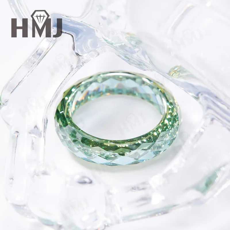All Moissanite Ring Plain Band Green&Champagne&White&Black Anniversary Birthday Gift Charms Elegant Premium Jewelry Gifts Simple All Moissanite Ring Plain Band Green&Champagne&White&Black Anniversary Birthday Gift Charms Elegant Premium Jewelry Gifts Simple