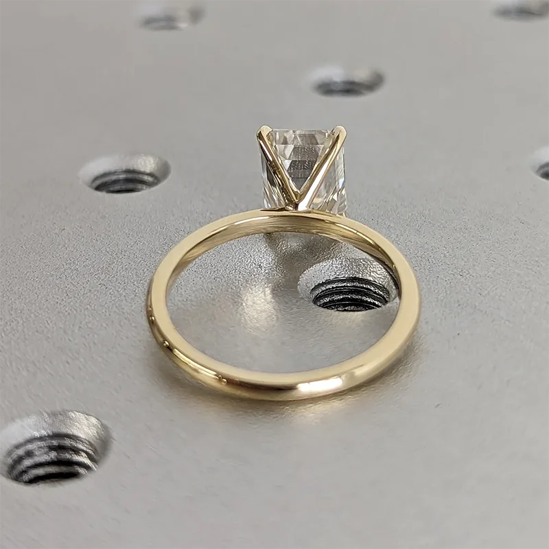 High Quality Emerald Cut 1ct 2ct 3ct Moissanite Solitaire Ring 925 Sterling Silver Engagement Rings for Woman Girl Birthday Gift High Quality Emerald Cut 1ct 2ct 3ct Moissanite Solitaire Ring 925 Sterling Silver Engagement Rings for Woman Girl Birthday Gift