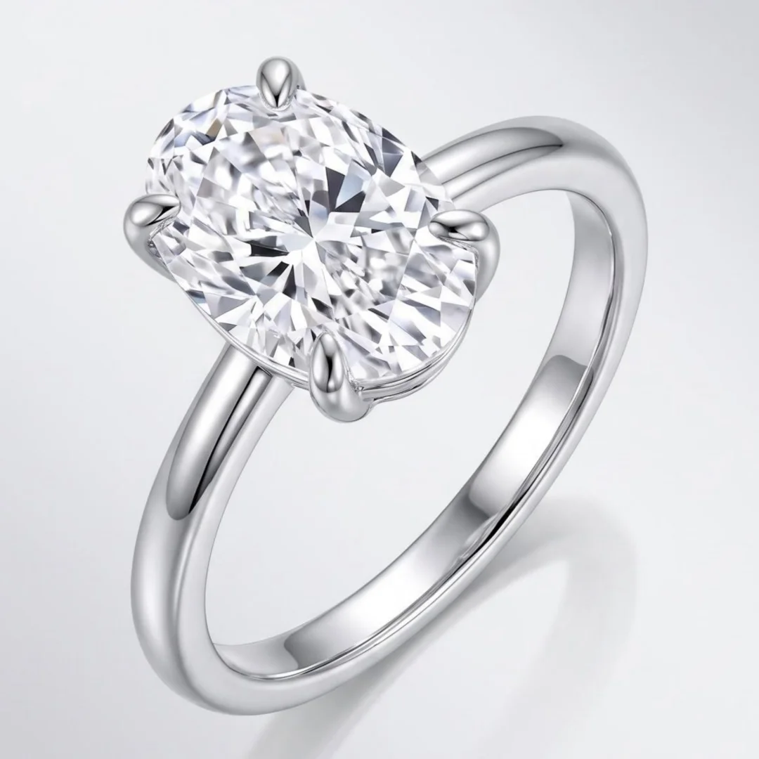 D VVS1 Moissanite Ring 925 Sterling Sliver With GRA Certificate Eternity Band Wedding Engagement Rings For Women And Men D VVS1 Moissanite Ring 925 Sterling Sliver With GRA Certificate Eternity Band Wedding Engagement Rings For Women And Men