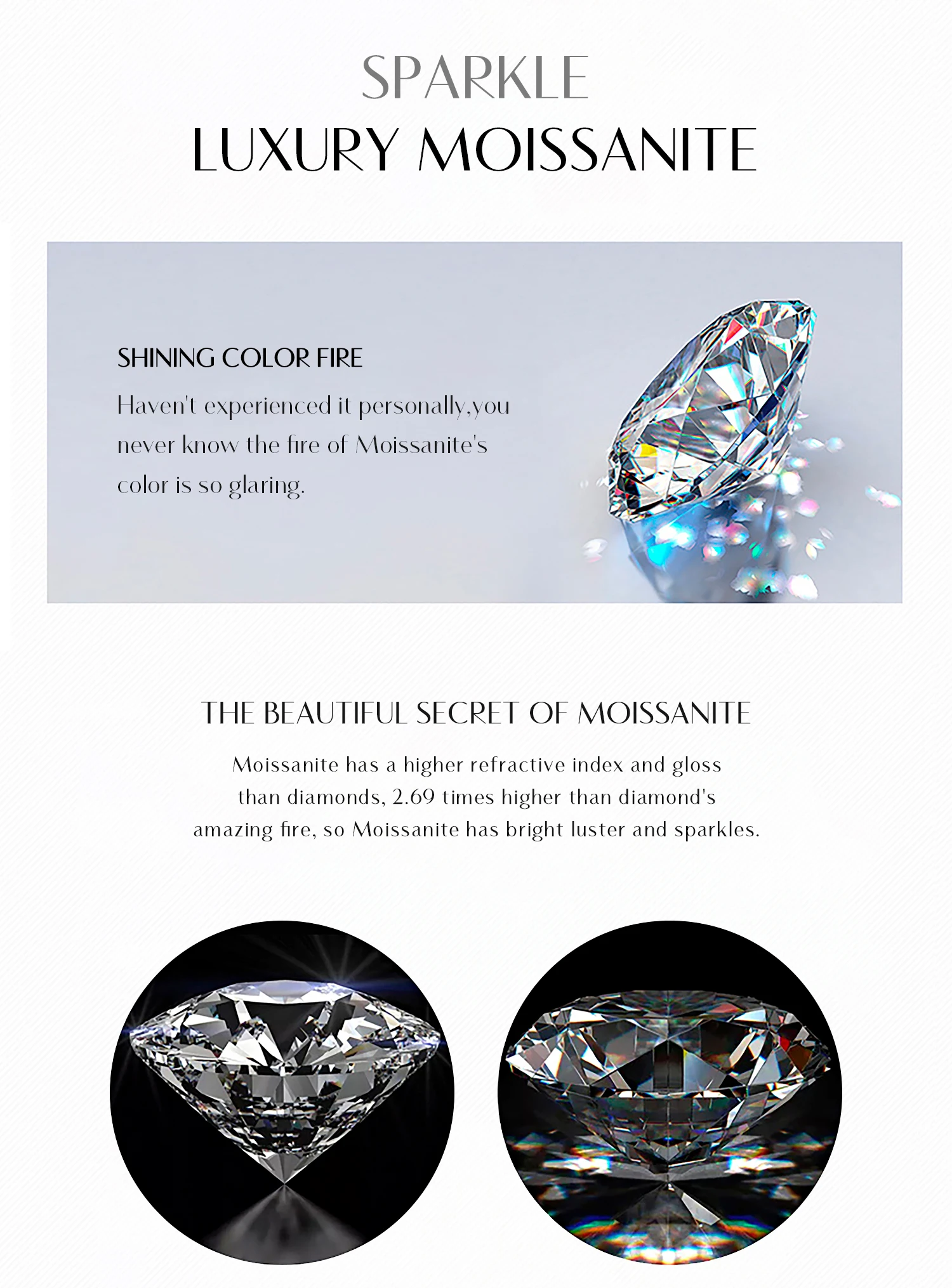 MODIAN 4.5CT D Color Moissanite Ring 925 Sterling Silver Rectangle Lab Diamond Wedding Statement Rings For Women Fine Jewelry