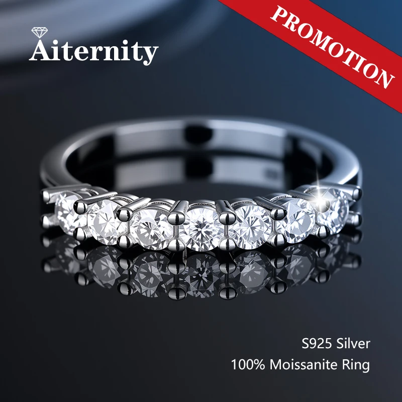 100% Pass Diamond Tester Pen Moissanite Ring Matching Wedding Diamond Band for Women 925 Sterling Silver Female Single Tail Ring 100% Pass Diamond Tester Pen Moissanite Ring Matching Wedding Diamond Band for Women 925 Sterling Silver Female Single Tail Ring
