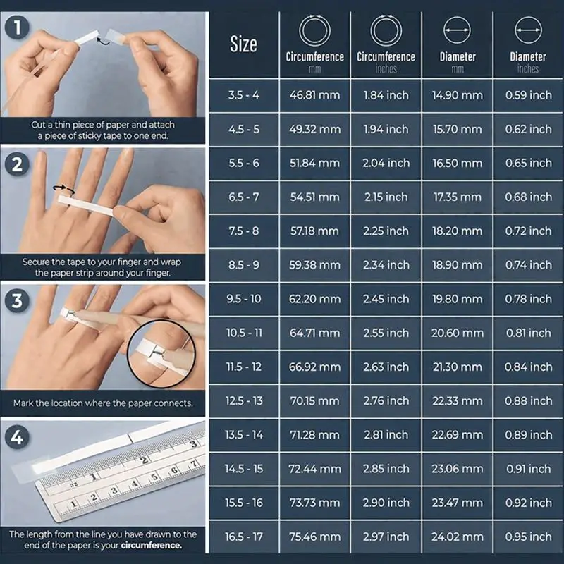 9-Piece Stainless Steel Ring Set for Men and Women to Relieve Stress and Anxiety, Rotating Ring, Wedding Engagement Ring Set