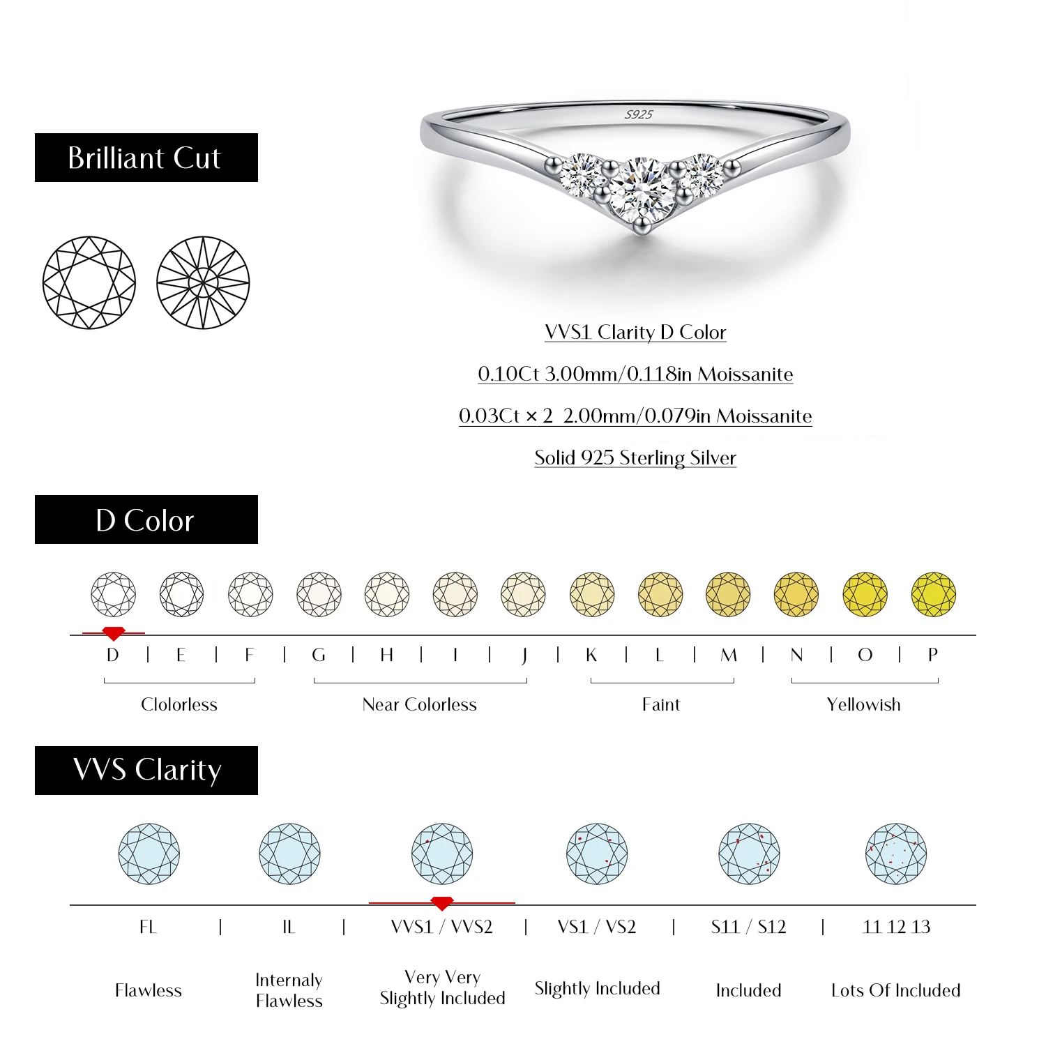 MODIAN Simple Eternity Moissanite Ring 925 Sterling Silver Sparkling Simple Thin Wedding Band Rings For Women Fine Jewelry Gift MODIAN Simple Eternity Moissanite Ring 925 Sterling Silver Sparkling Simple Thin Wedding Band Rings For Women Fine Jewelry Gift