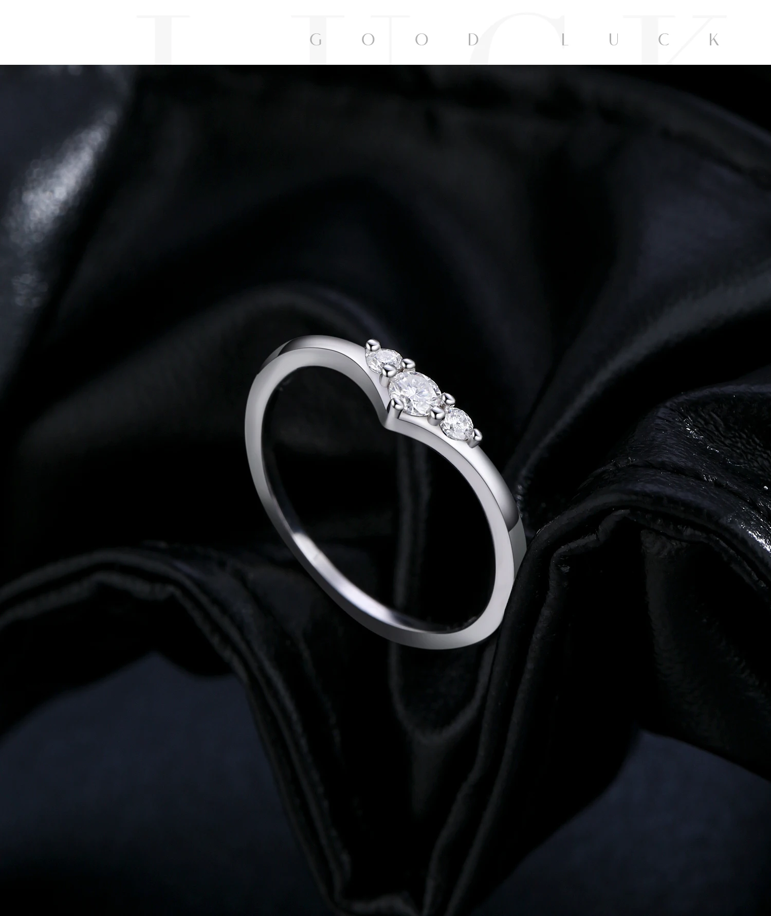 MODIAN Simple Eternity Moissanite Ring 925 Sterling Silver Sparkling Simple Thin Wedding Band Rings For Women Fine Jewelry Gift