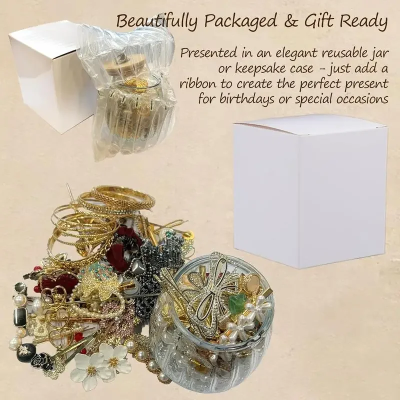 Random 1/10/30/50 Piece Pretty Jewelry Pack Necklace Earrings Rings Bracelets Pendant Women Beautiful Gift