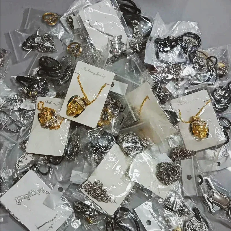 Random 1/10/30/50 Piece Pretty Jewelry Pack Necklace Earrings Rings Bracelets Pendant Women Beautiful Gift