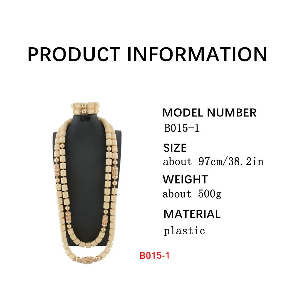 Traditional Nigerian Wedding Artificial Coral Beads Bridal Jewelry Sets African Beads Jewelry Necklace Set