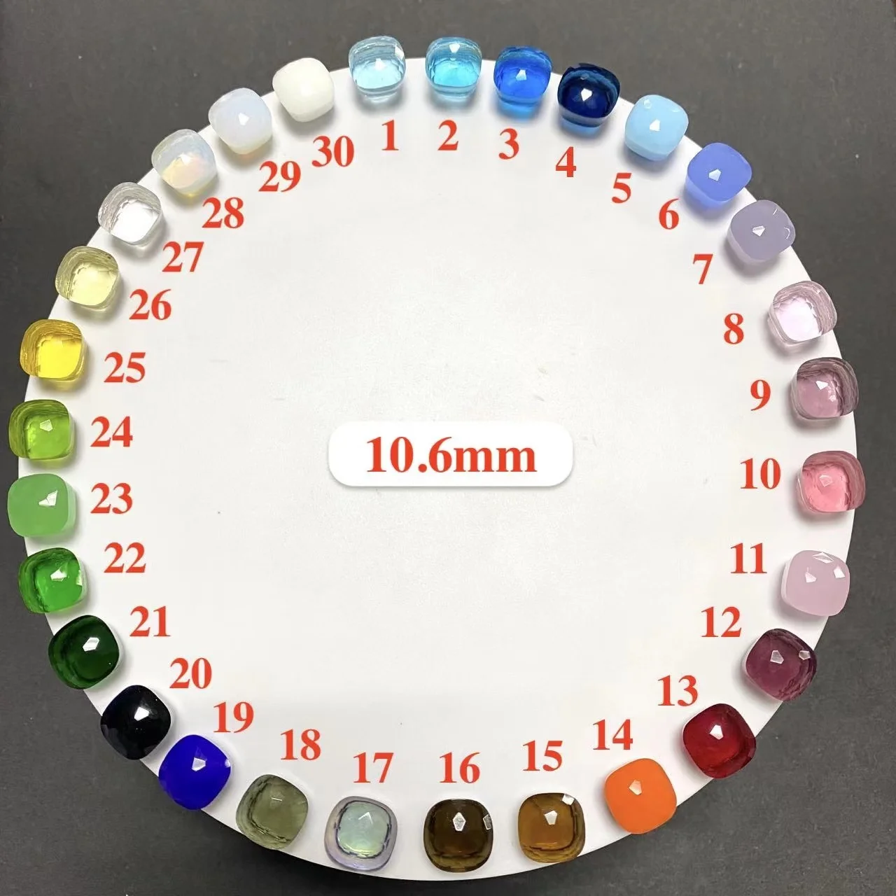 4Pcs/Set Women Ring Earrings Necklace Bangle Jewelry Set Colorful Crystal Gold Plated Fashion Jewelry Gift for Women