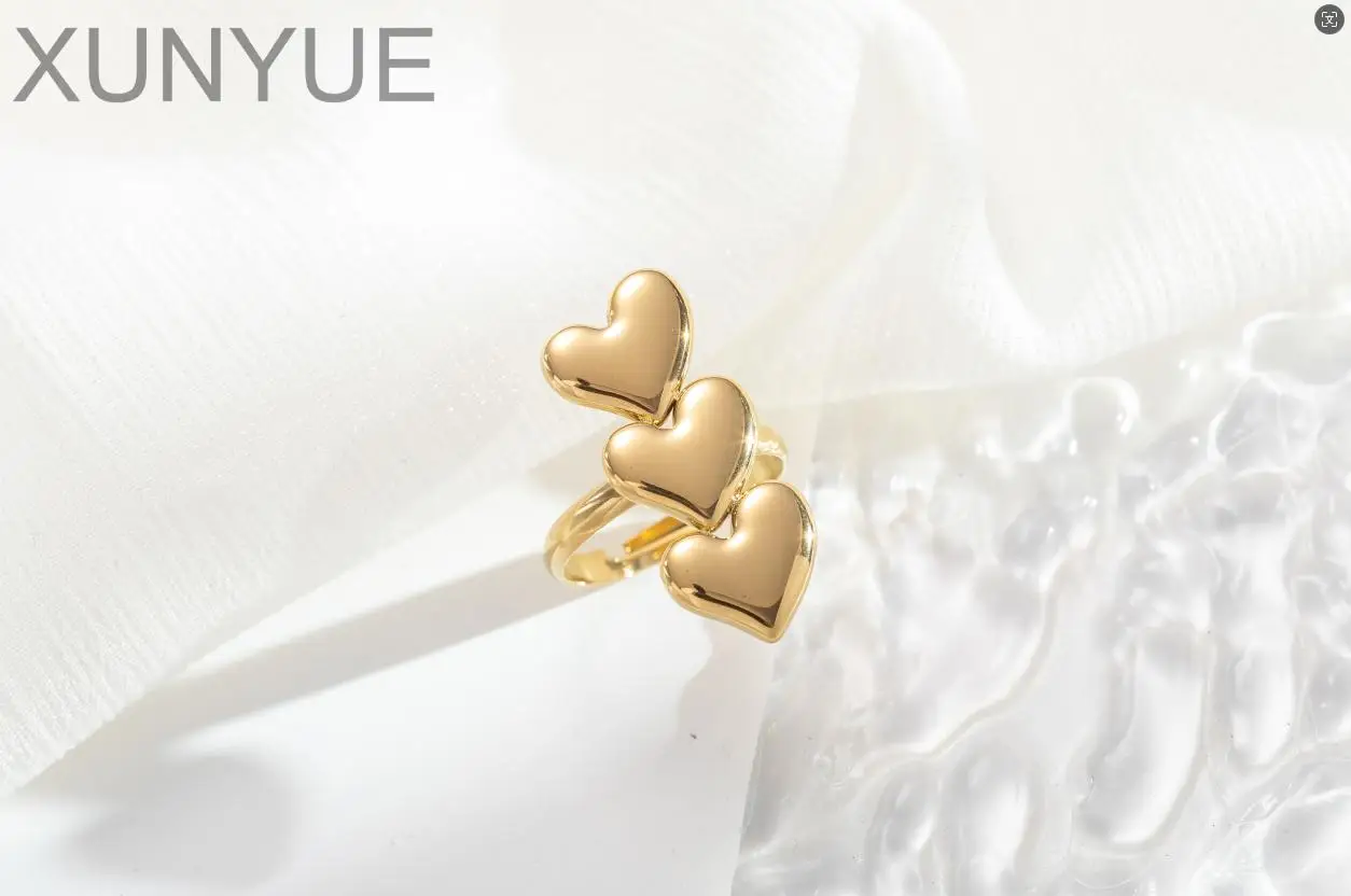 Xunyue Cute Fashion Design Girl Jewelry For Beach Solid  Plated Starfish Stud Earrings for Daily Wear