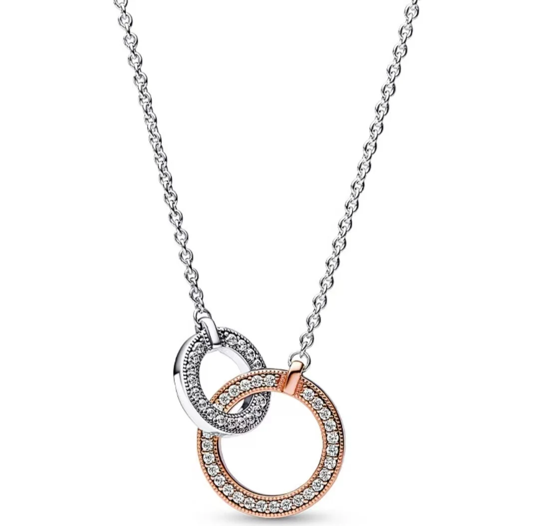 Hot sale 925 Pure Silver moon butterfly peach heart pendant necklace earrings women's fashion jewellery perfect Christmas gifts