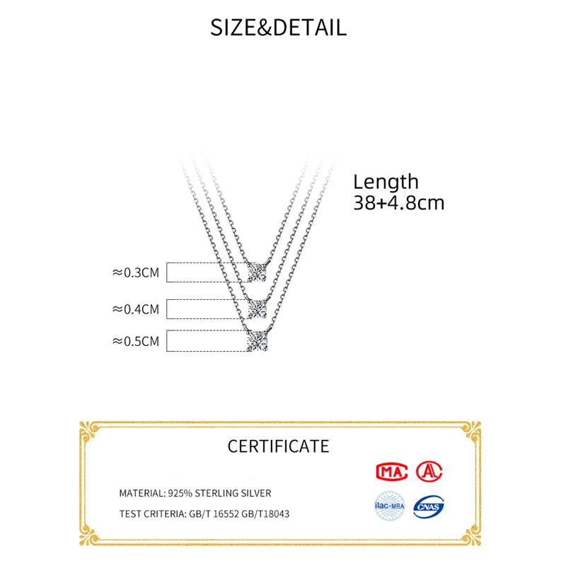 La Monada 38+4.8cm Silver Necklace For Women Fine Silver 925 Jewelry Fashion Neck Minimalist Pendants 925 Silver Chains Woman La Monada 38+4.8cm Silver Necklace For Women Fine Silver 925 Jewelry Fashion Neck Minimalist Pendants 925 Silver Chains Woman