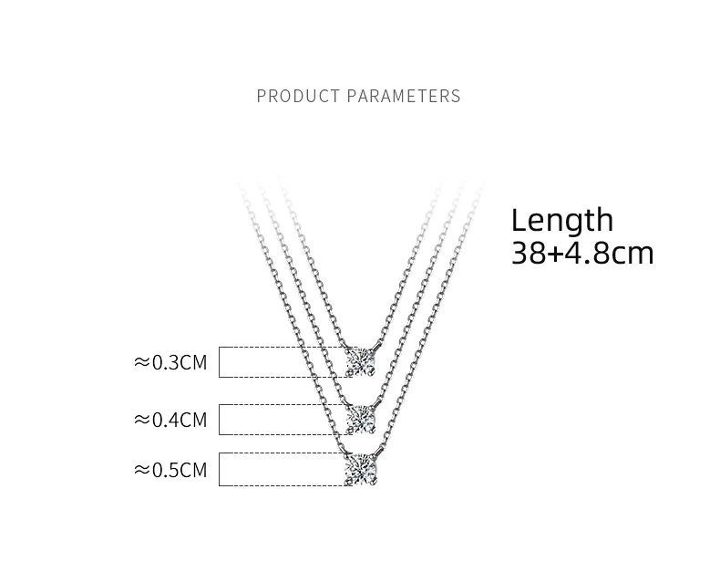 La Monada 38+4.8cm Silver Necklace For Women Fine Silver 925 Jewelry Fashion Neck Minimalist Pendants 925 Silver Chains Woman La Monada 38+4.8cm Silver Necklace For Women Fine Silver 925 Jewelry Fashion Neck Minimalist Pendants 925 Silver Chains Woman
