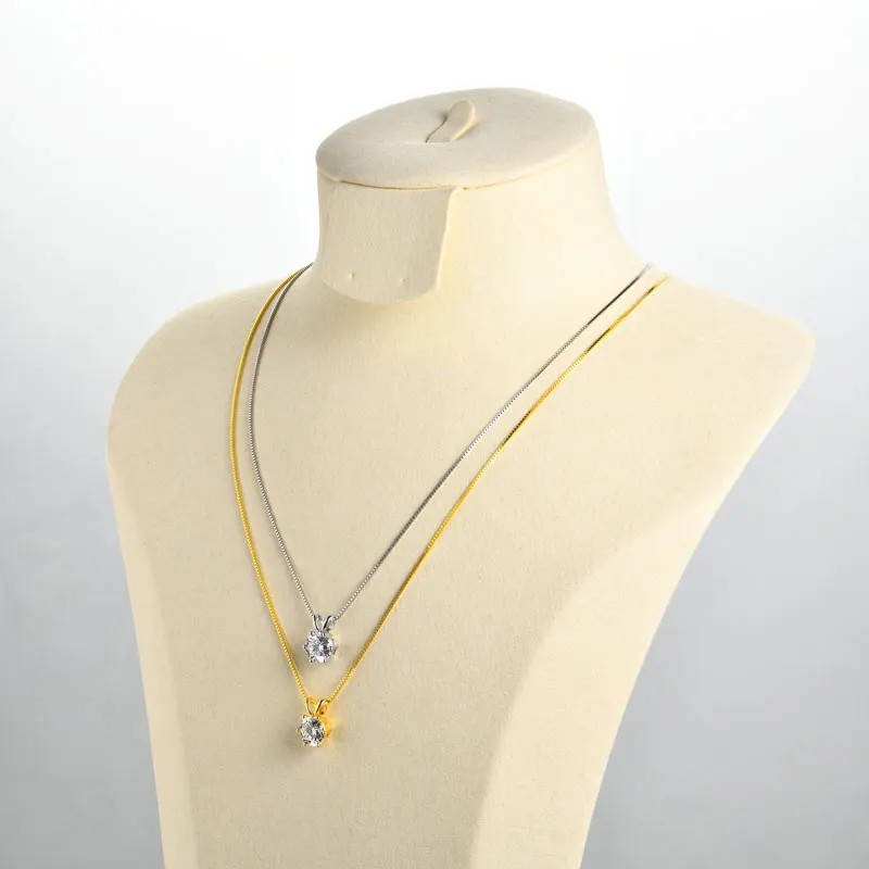 Lnngy Certified 0.5ct–5ct Moissanite Necklace Sparkling Solitaire Lab-Grown Diamond Pendant Necklaces for Women Daily Jewelry Lnngy Certified 0.5ct–5ct Moissanite Necklace Sparkling Solitaire Lab-Grown Diamond Pendant Necklaces for Women Daily Jewelry