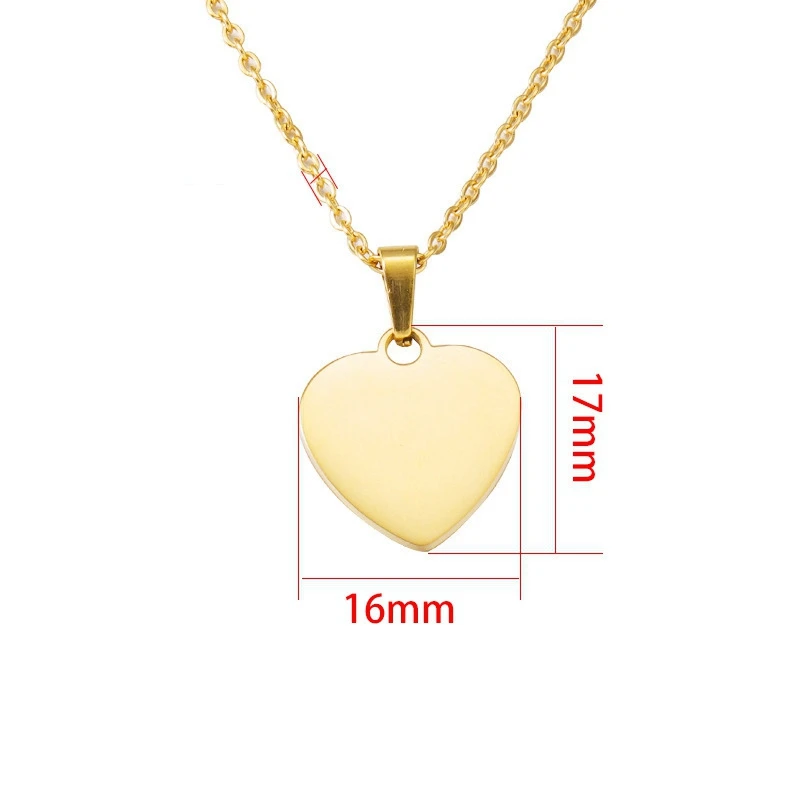 New Arrival Love Heart Pendant Necklace Mirror Polished Stainless Steel Chain Necklace For Women Gift 10Piece/lot New Arrival Love Heart Pendant Necklace Mirror Polished Stainless Steel Chain Necklace For Women Gift 10Piece/lot