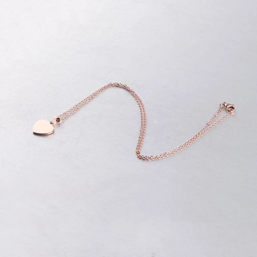New Arrival Love Heart Pendant Necklace Mirror Polished Stainless Steel Chain Necklace For Women Gift 10Piece/lot New Arrival Love Heart Pendant Necklace Mirror Polished Stainless Steel Chain Necklace For Women Gift 10Piece/lot