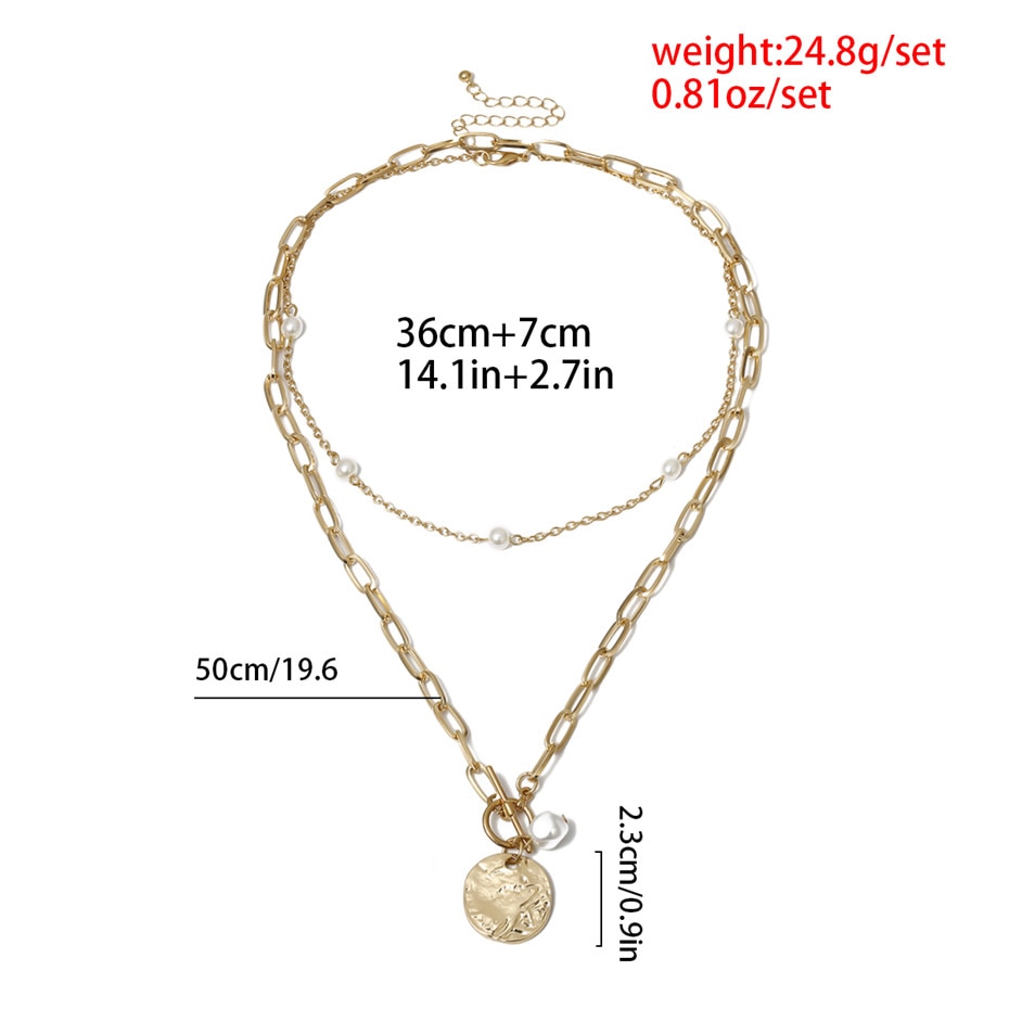 Women's Baroque Pearl Coin Pendant Women's Baroque Pearl Coin Pendant