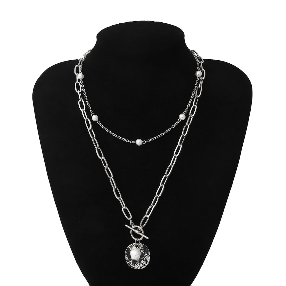 Women's Baroque Pearl Coin Pendant Women's Baroque Pearl Coin Pendant