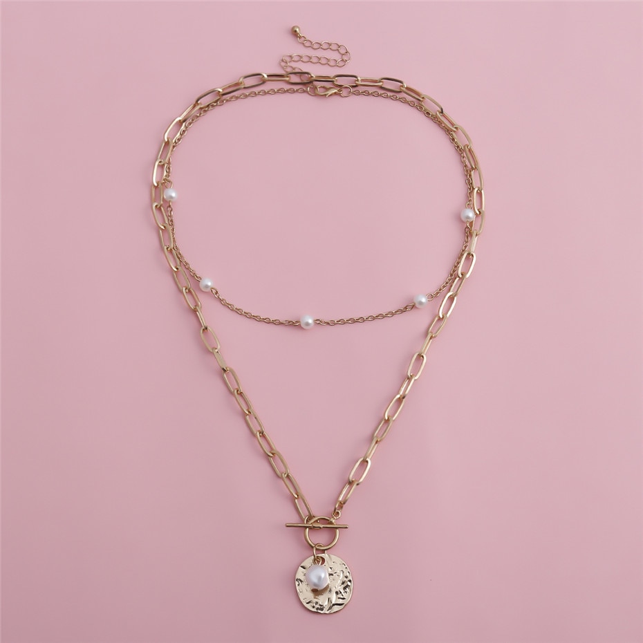 Women's Baroque Pearl Coin Pendant Women's Baroque Pearl Coin Pendant