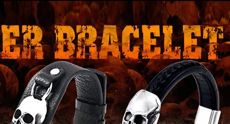 BEIER 316L stainless steel Simple men and women skull rings Fashion Inlaid Red/Blue/Black/white Stone jewelry BR8-907